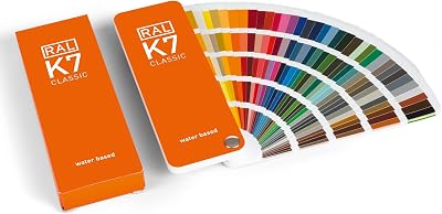 RAL Classic K7 Colour Chart 213 Colours Glossy Swatches 2x5 cm Fan