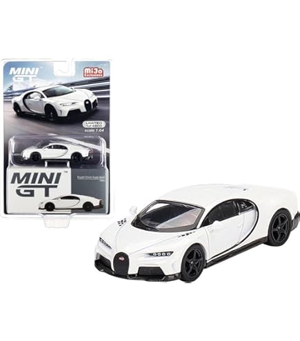 MINI GT Bugatti Chiron Super Sport チェイス Mini GT - Bugatti Chiron Super Sport 300+ World Record