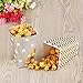 NUOLUX 50pcs Popcorn Boxes Cardboard, Mini Paper Popcorn Box, Cardboard Popcorn Container, for Birthday Parties Baby Shower Wedding Fiesta Dessert Tables Party Supplies（Random Color）
