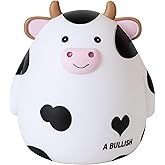 Cow Piggy Bank,Kids Money Bank for Boys,Cute Coin Bank Large Piggy Banks,Plastic Animal Banks Birthday for Boys Girls,Adult C