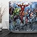 Baccessor Super Hero Shower Curtain Spider Man, Hulk, Captain America, Black Panther and Iron Man Marvel Fans Favorite American Hero for Boys, 72