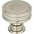 Atlas Homewares A100-BRN Oskar Collection Knob, Brushed Nickel