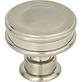 Atlas Homewares A100-BRN Oskar Collection Knob, Brushed Nickel