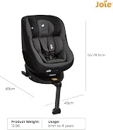 Joie Spin 360 R44 ISOFIX Car Seat Ember 0+/1 Birth to 4 Years view 3