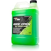 P&S Off Road Wide Open All Terrain Wash – Heavy-Duty Concentrated Soap for ATVs, UTVs & More – Tough on Dirt & Mud, Safe on All Finishes, Rust Inhibitors - 1 Gallon