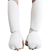 Elastic Hand Fist and Forearm Guards Padded Arm Sleeves Protector Sport Protective Gear for Martial Arts, Boxing, Karate, 1 Pair