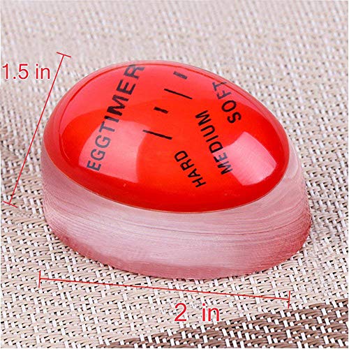 Egg Timer Heat Sensitive Soft Medium Hard Boiled Eggs Color Changing
