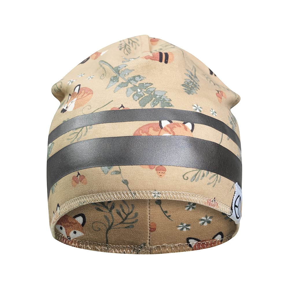 Elodie Details Baby Winter Hat Lined - 100% Oeko-Tex Modal/Cotton - Nordic Woodland, 0-6 Months