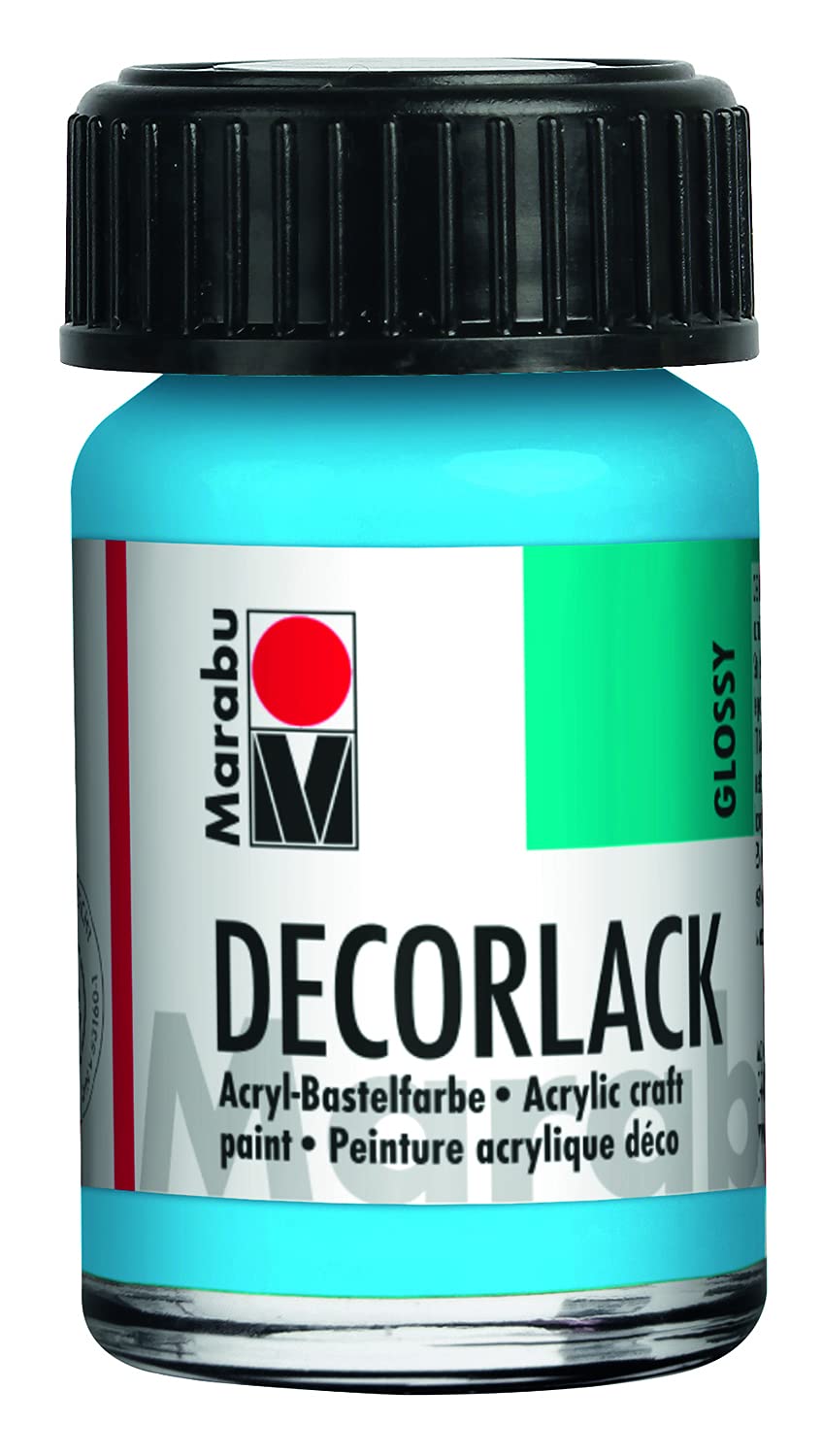 Marabu GLOREX Decorlack 090, 15 ml light blue 15 ml
