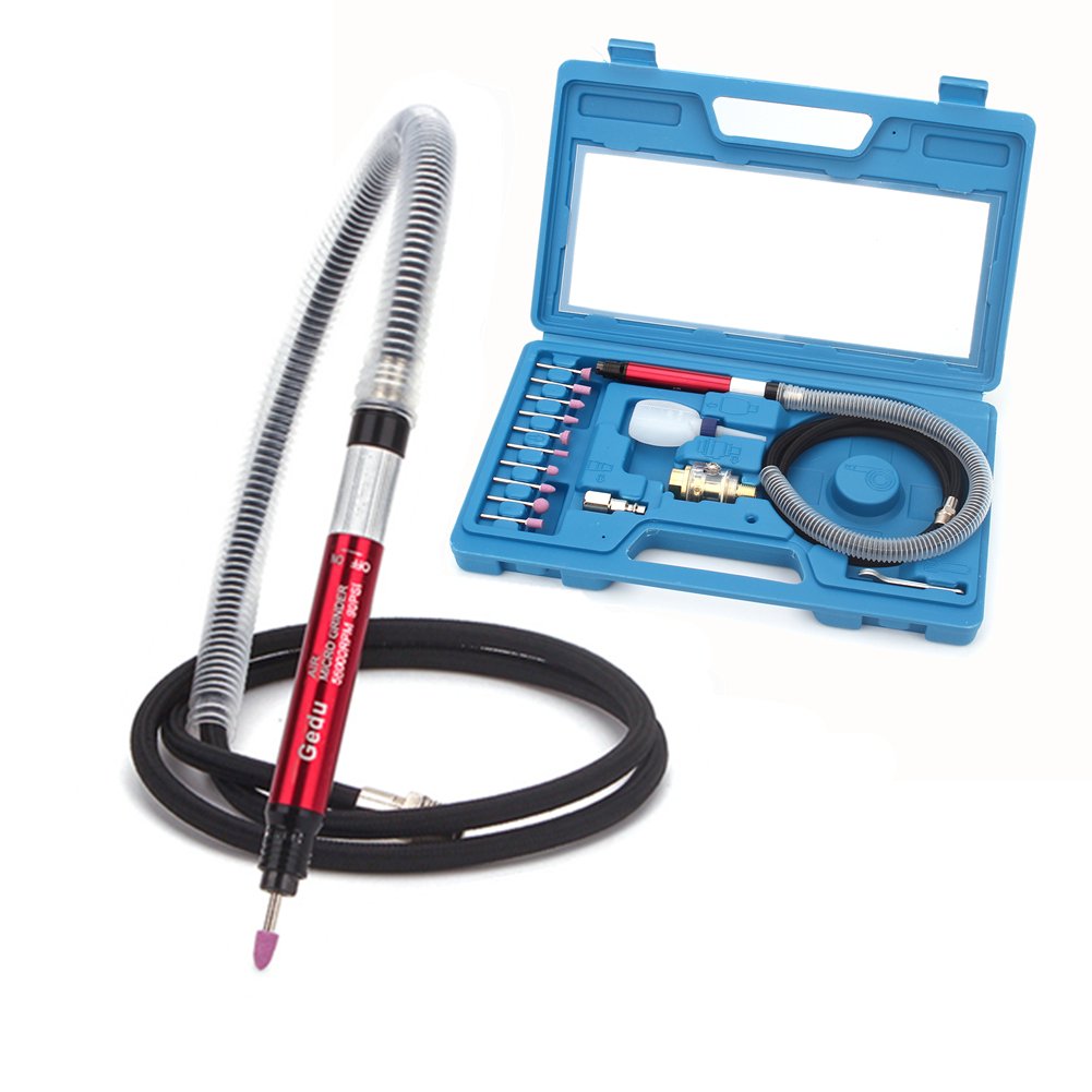Gedu 1/8" Air Micro Grinder, Pneumatic Micro Air Pencil Die Grinder Polishing eBay