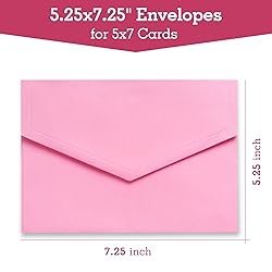 5x7 Envelopes Self Seal 50 Pack 5x7 Envelopes for