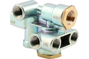 110500 Spring Brake Control Valve Sealco, Replaces# 110500X, 170.110500, 065438, 51131, Trailer 3/8" Ports Priority Valve, Em