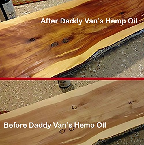 Daddy Van's® All Natural Hemp Oil Food Safe Wood Finish and Restorer (16 oz.) - Thumbnail 3