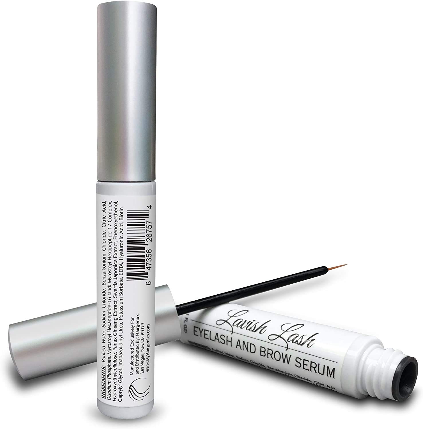 EyeLash & Brow Serum, LAVISH-LASH for Long Thick Looking Lashes and Eyebrows!