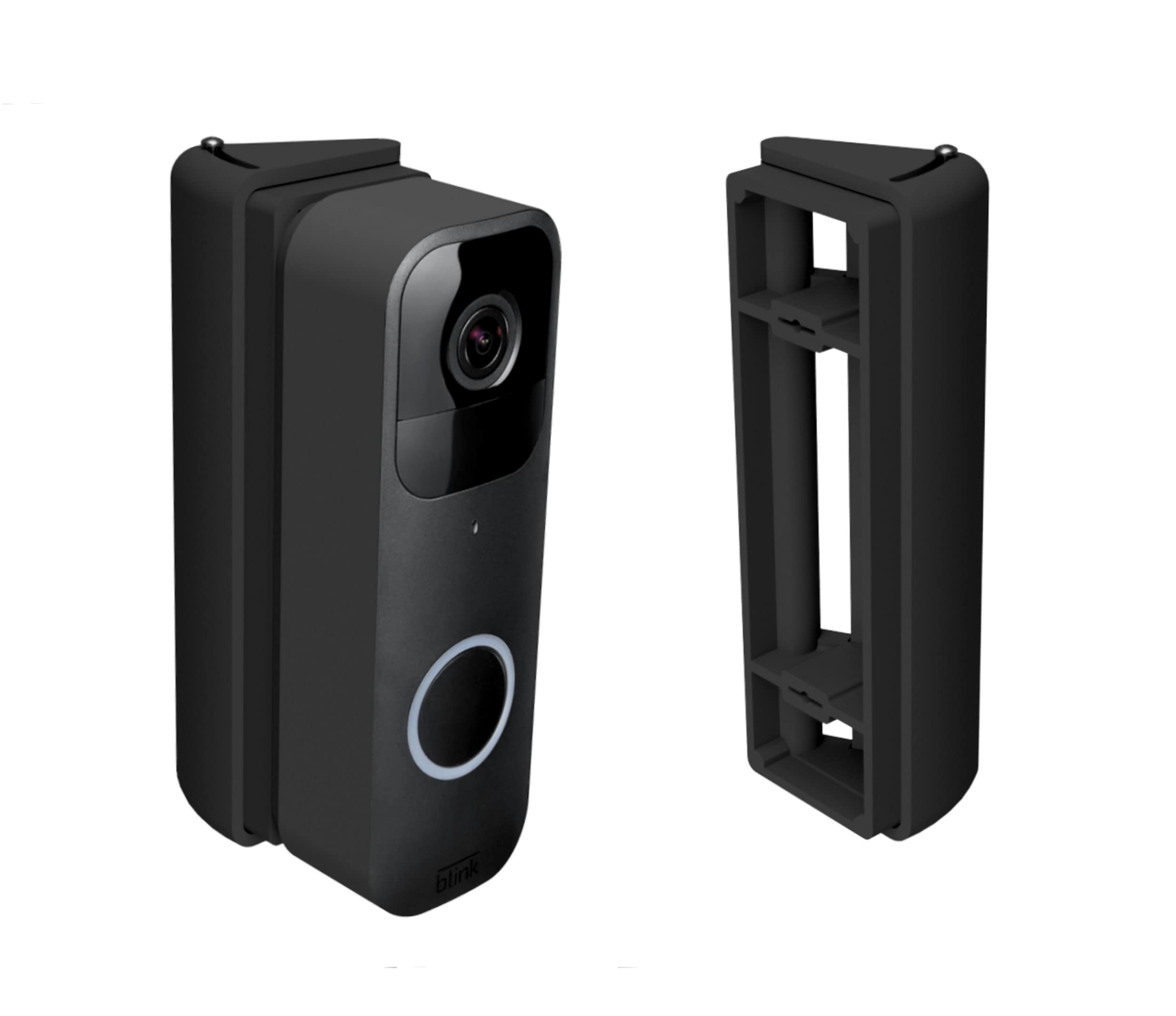 Mars Outpost Adjustable Wedge for BlinkDoorbell | Corner Adjustable Mounting Wedge 25-57 Degree 25/30/35/40/45/50/55 Degree Slim & Strong