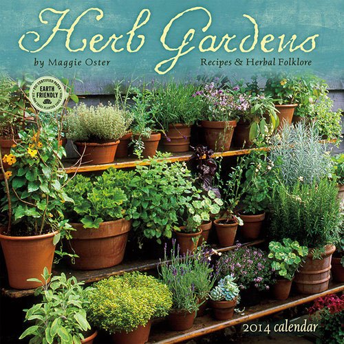 [2014 Calendar] Herb Gardens 2014 Wall Calendar Standard Wall Calendar by 