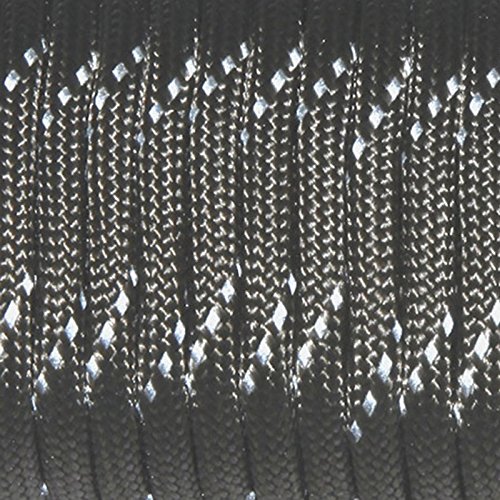 100FT Reflective Paracord 7 Core Parachute Cord (Olive Green)