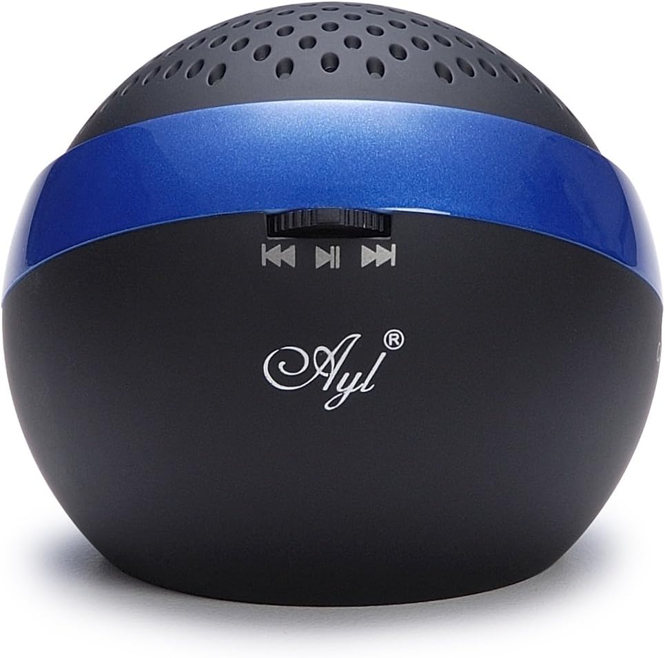 Winter Clearance Sales! BLuetooth speaker only for $20.99!! AYL Portable Bluetooth Wireless Version 4.0 Rechargeable Mini Speaker System for iPhone/ PC / Cell Phone / Tablet / Car /MP3 Player (Zaffree Blue) with Built-In Speakerphone: Electronics