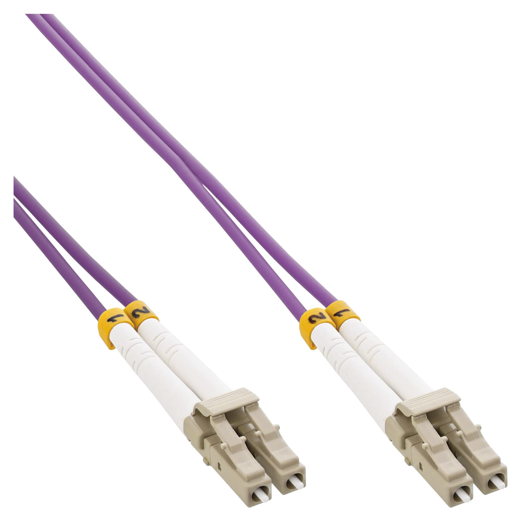 Intos InLine LWL Duplex Cable LC / LC 50 / 125 m OM4 15 m