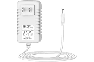 SYFLYH 24V Battery Charger for Snow Joe iBAT24 and 24VBAT Series Battery Compatible with All iON Battery Models 24VBAT-LTE, 24VBAT-LT, 24VBAT, 24VBAT-XR Charging Cord