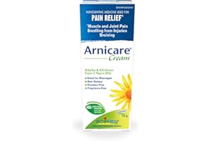 Boiron Arnicare Cream for Pain Relief, Muscle Pain and Joint Pain Relief, Swelling from injuries, Bruise & Bruising, from Nat