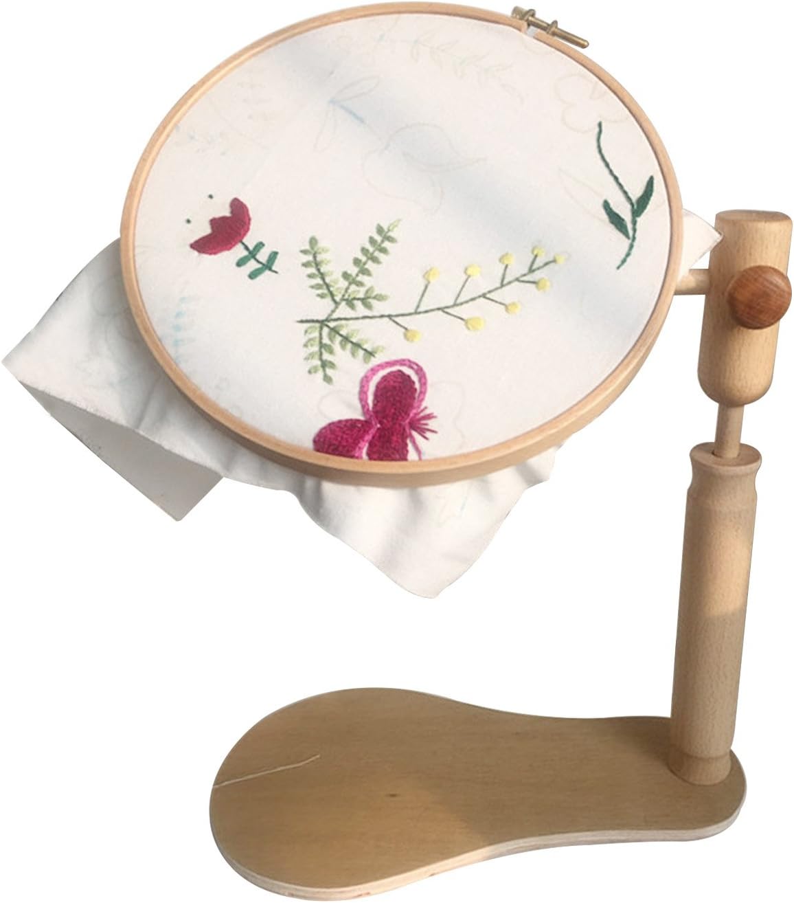 Stickrahmen Holz rund Stickerei Rahmen 360 Grad drehbar High Kreuzstich