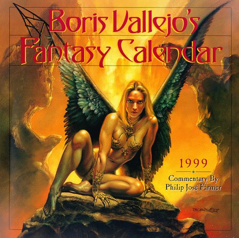 Cal 99 Boris Vallejo's Fantasy Calendar by Philip Jose Farmer