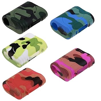 DIY-24H - Schutzhülle für Eleaf iStick Pico 25 / 85 W Akkuträger Camouflage Silikon Skin Hülle (Weiß)
