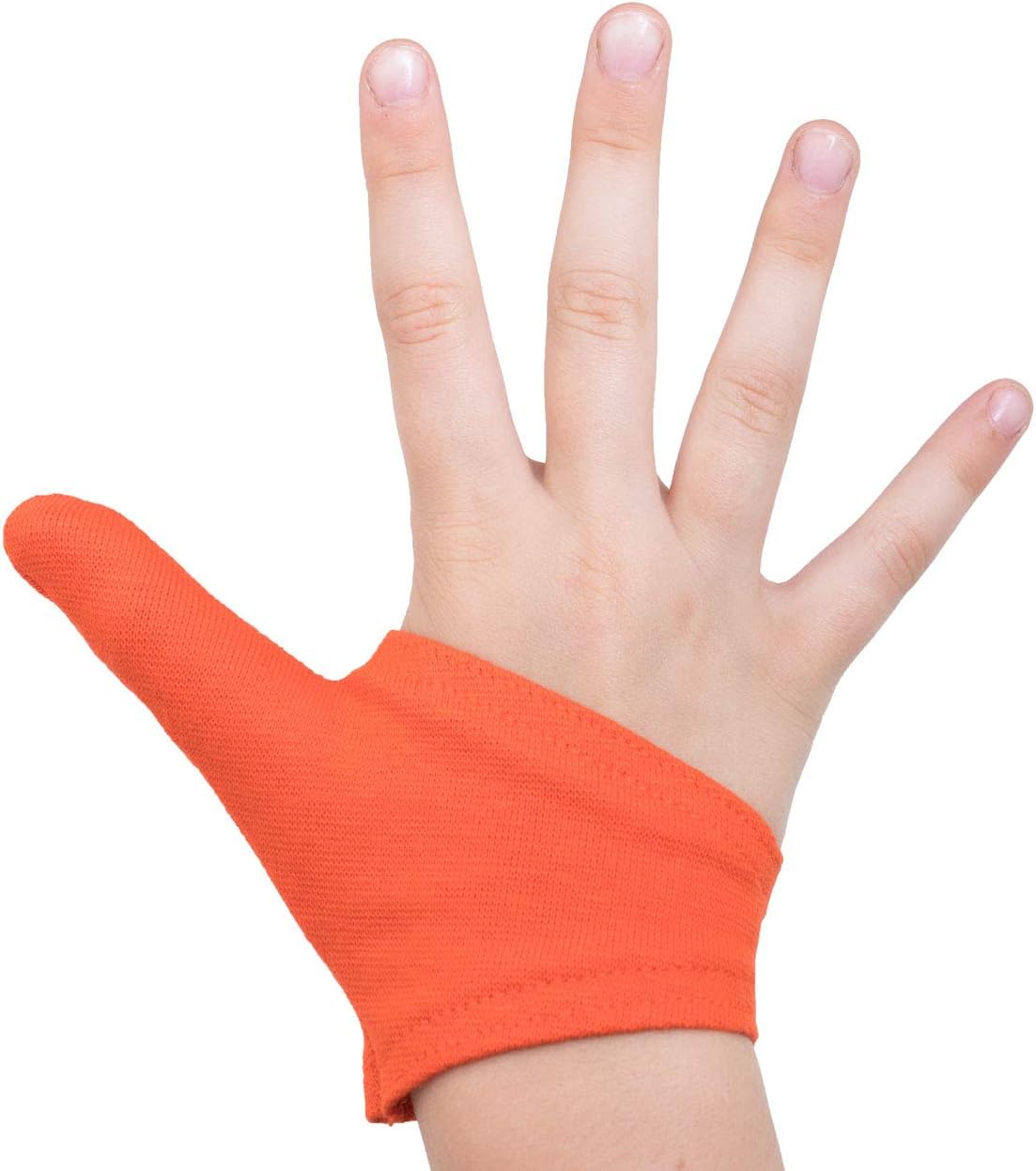 Thumb Glove | Thumb Guard | Stop Thumb Sucking | Small Orange (4-6yrs) Other Sizes and Colours Available