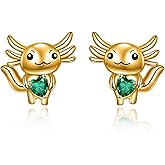 14K Celtic Dragonfly Earrings for Women Cute Animal Stud Earrings Christmas Valentine's Mother‘s Day Gifts