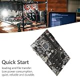 Zunedhys B250 BTC Mining Motherboard 12 PCIE LGA 1151 DDR4 16G RAM SATA3.0 6PIN view 2