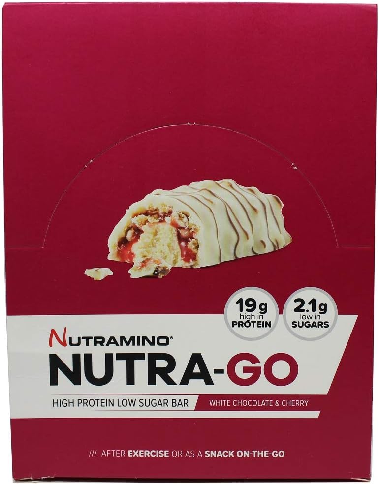Nutramino Nutra Go Bar, White Chocolate and Lemon 12&Nbsp; X 64g, 1 Units