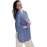 VENVSBEE Shawl Wraps for Women, Travel Scarf Soft Blanket Wrap Pashmina Travel Accessory for Airplane