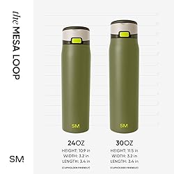 Simple Modern Mesa Loop Water Bottle with Straw