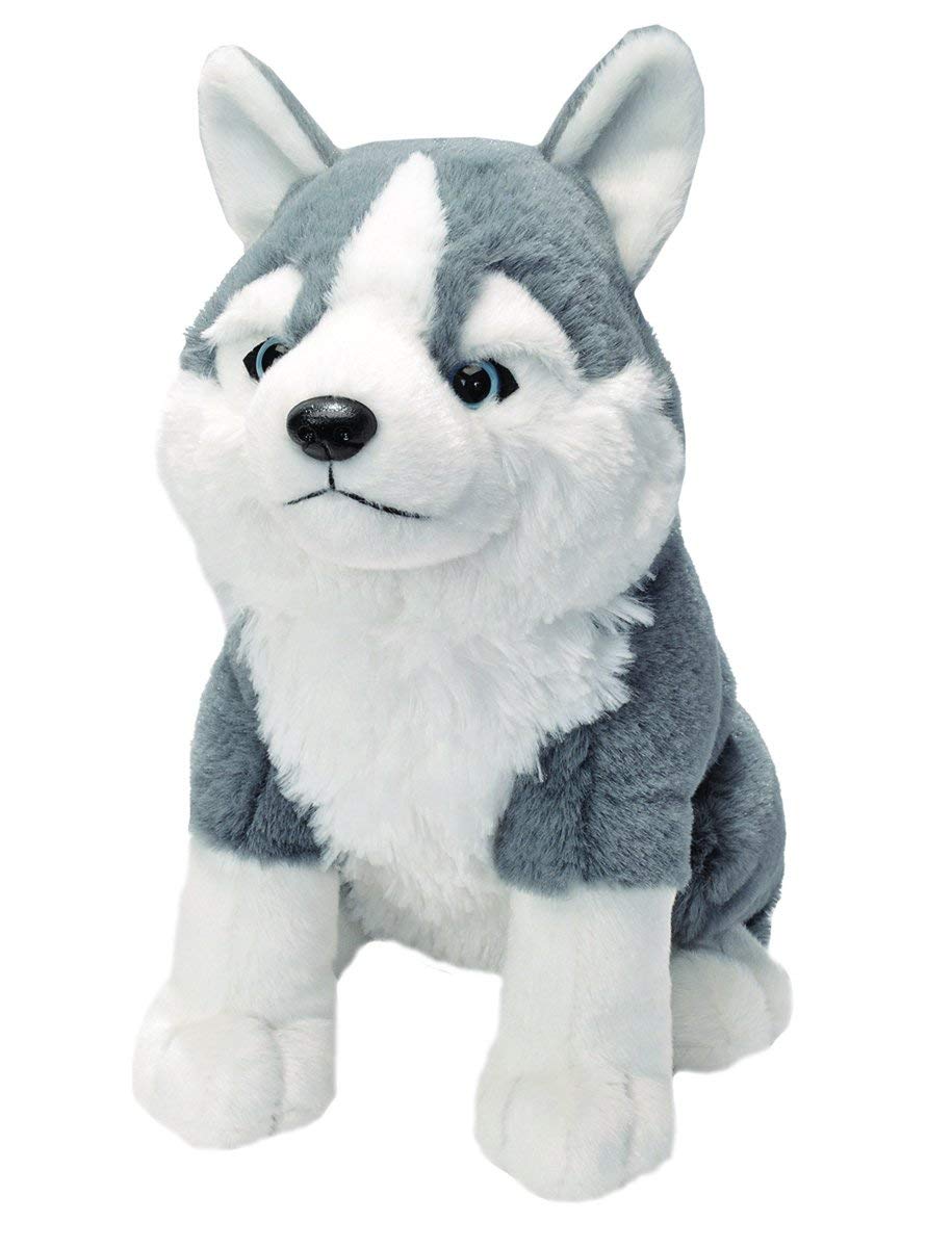 Toys & Games HUSKY PLUSH SOFT CUDDLY TOY 30cm WILD REPUBLIC 12" Branded