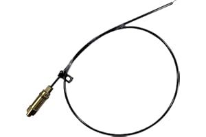 Throttle Control Mechanism for Gas Engine Air Compressors, Cable Whip Style (3HP - 6.5HP Engines, 36" Throttle Control Cable)