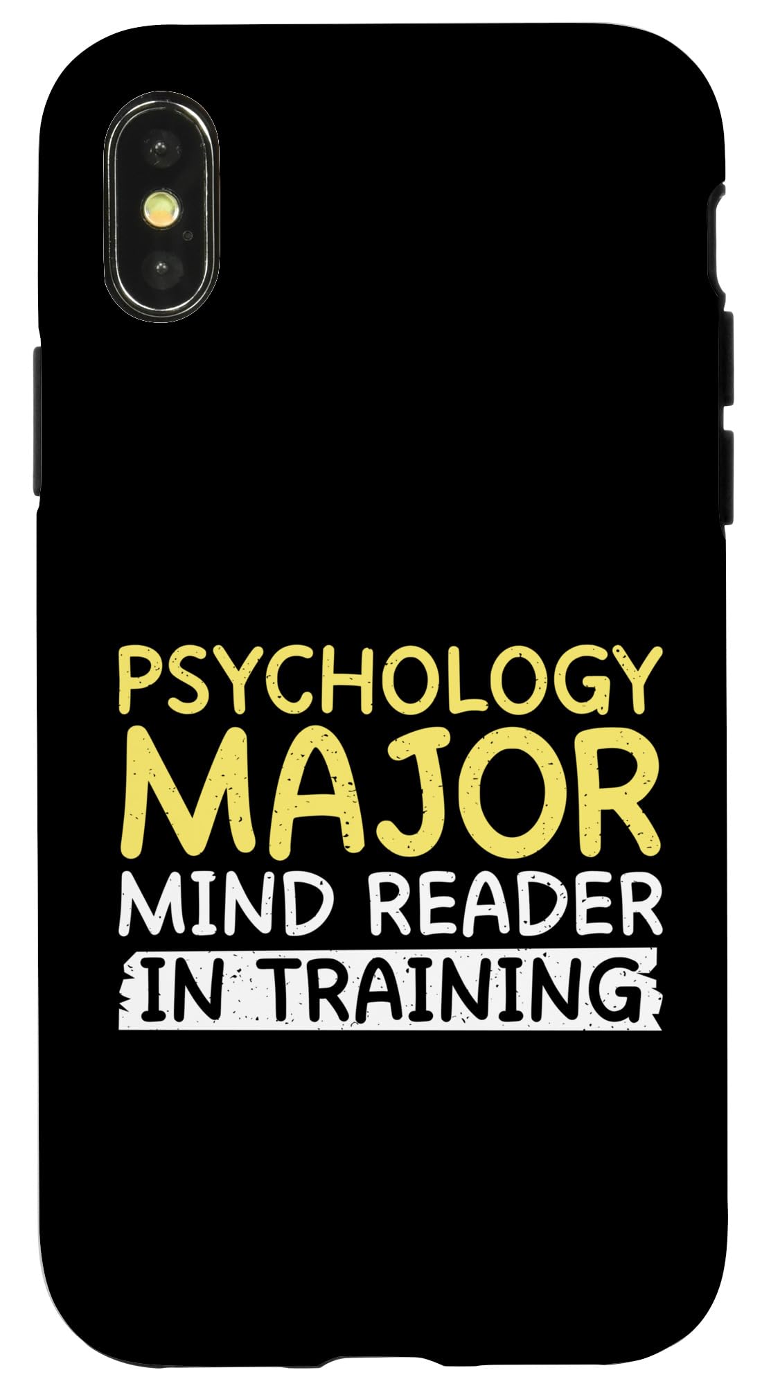 iPhone X/XS Psychology Major Mind Reader in Training Therapist Case