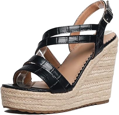 comfy espadrille wedges