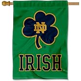 Irish Shamrock Top Sleeve Banner Flag