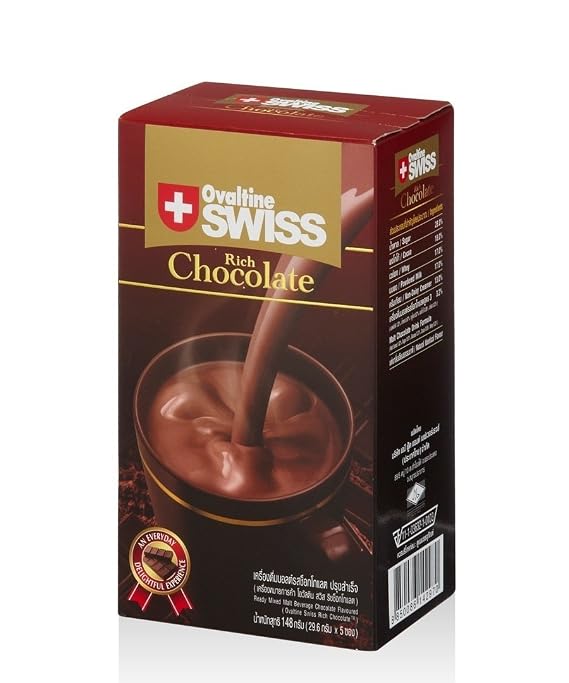 Amazon.com : Ovaltine premium Swiss rich chocolate malt cocoa powder (5