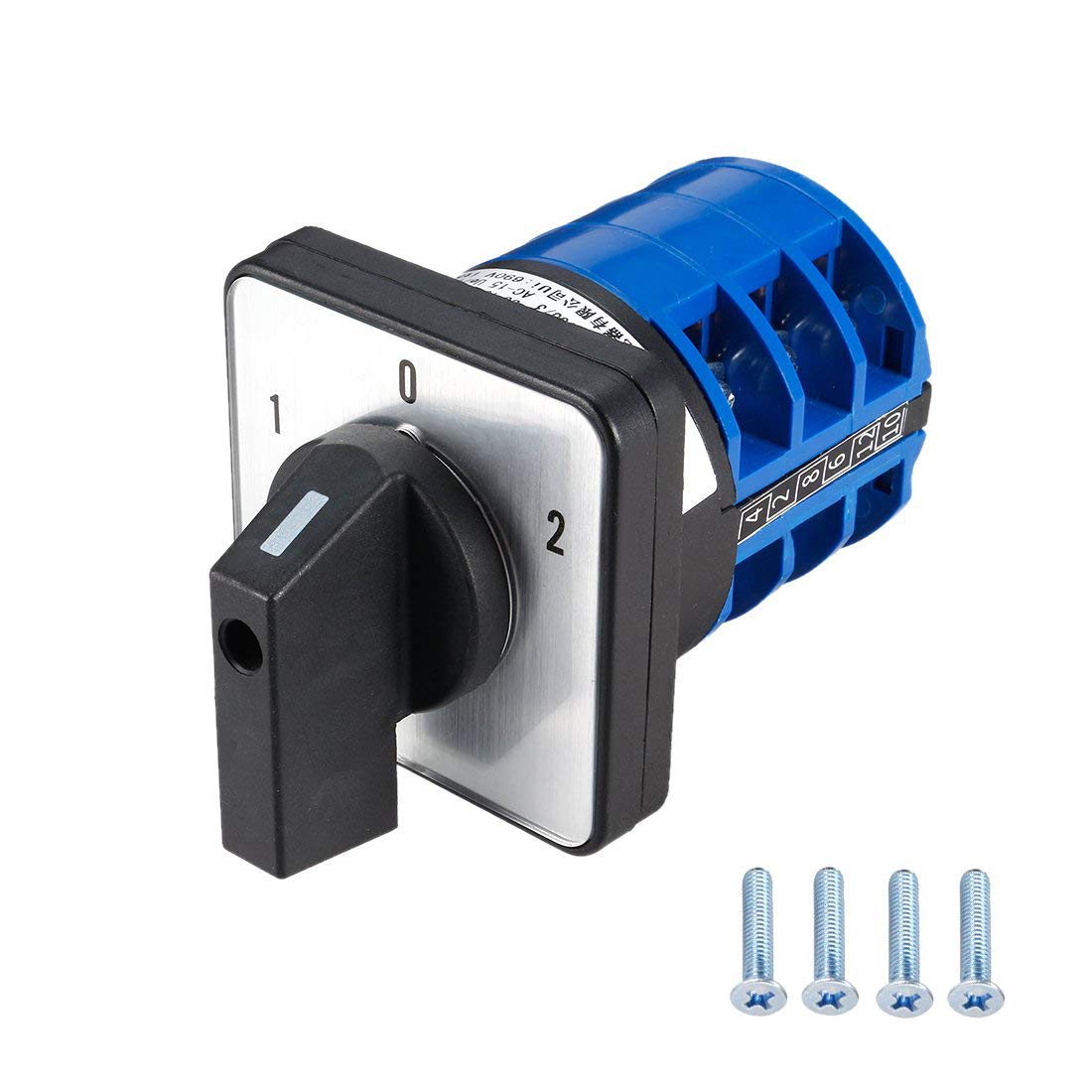 VictorsHome Changeover Selector Switch LW28-32 3 Position 12 Terminals Universal Rotary Cam Latching Switches 690V 32A