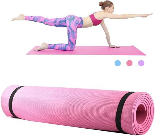 Roeam Esterilla Deporte, Esterillas Yoga, Estera de Yoga de Espuma ...