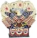 Enesco Jim Shore Heartwood Creek Eagle with Flags and Fireworks Figurine, 4.25-Inch