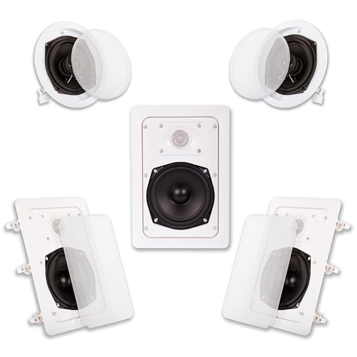 Top 9 In Wall Surround Sound Speakers For Home Theater