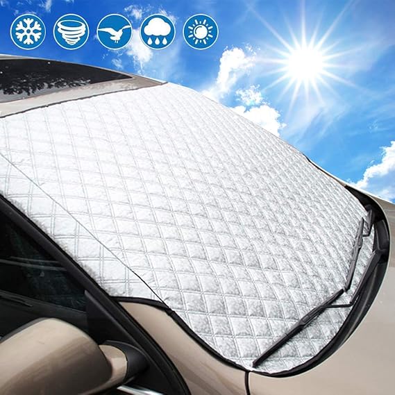 Frontscheibenabdeckung Auto Frontscheibe Abdeckung Autoscheibenabdeckung Sonnenschutz Scheibenabdeckung Auto Windschutzscheib