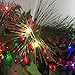 2 Pack Battery Operated Mini Lights,Indoor Led Fairy Lights with Timer 6 Hours on/18 Hours Off for Wedding Party Decorations,50 Count LEDs,18 Feet Silver Wire (Warm White)