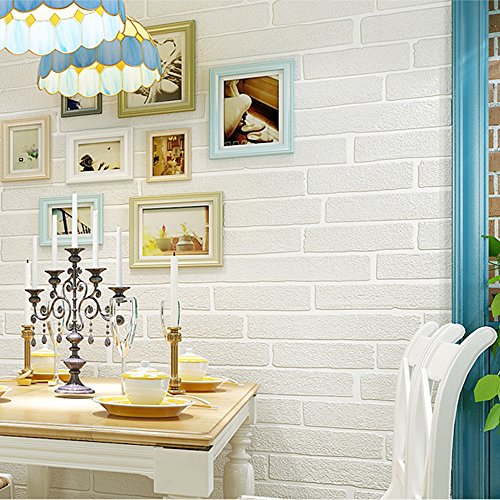 Blooming wall textured brick wallpaper wall paper for l…