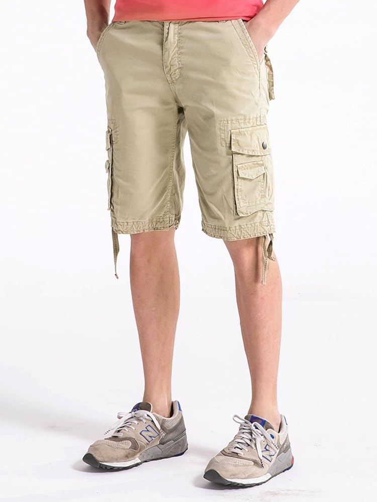 Ochenta men's cotton cargo shorts Clearance