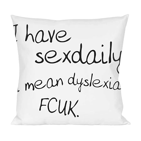 I Have Sex Daily Pillow Amazon Co Uk Kitchen Home