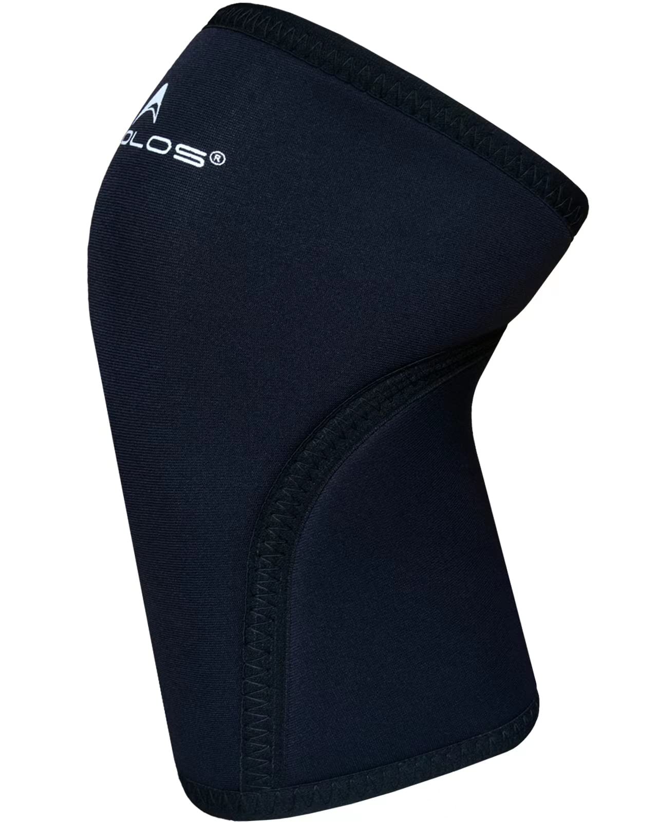 AEOLOS Knee Sleeves (1 Pair)，7mm Compression Knee Braces for Heavy-Lifting,Squats,Gym and Other Sports(Medium,22Black3)